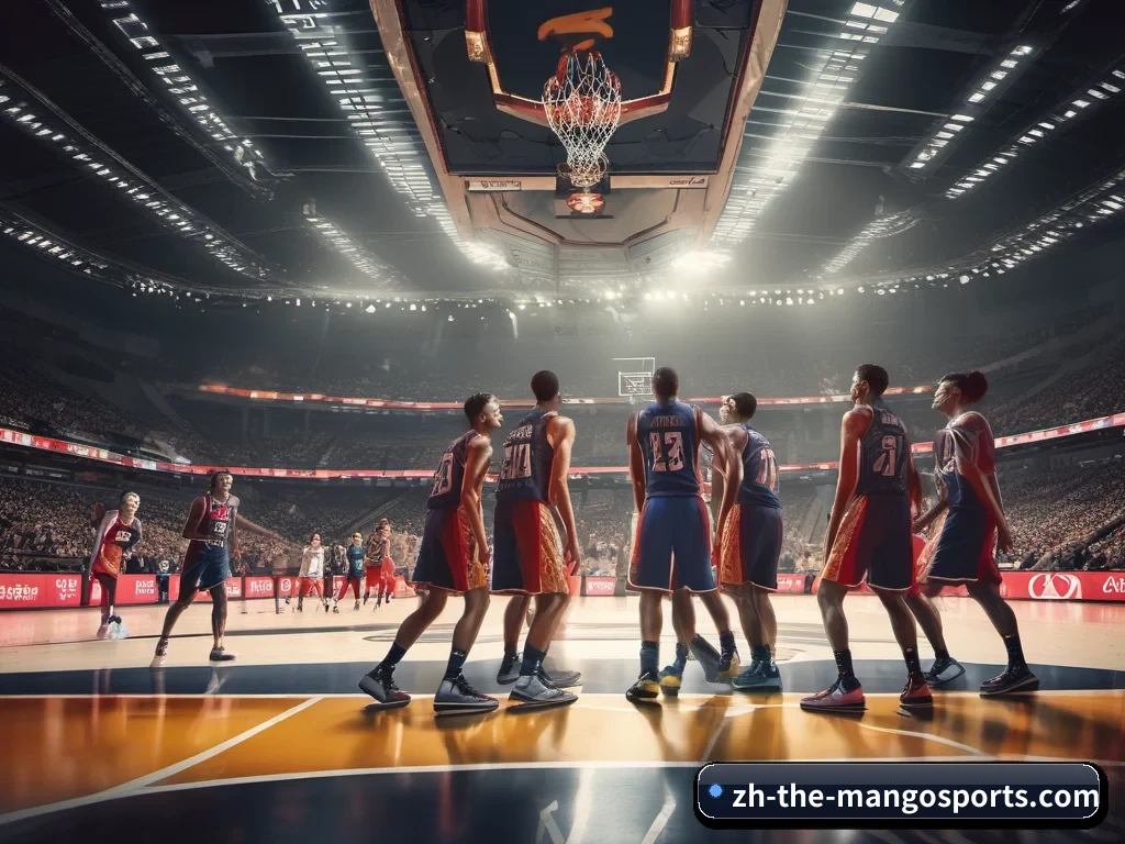 每个板块围绕一个运动项目展开（MANGOSPORT）